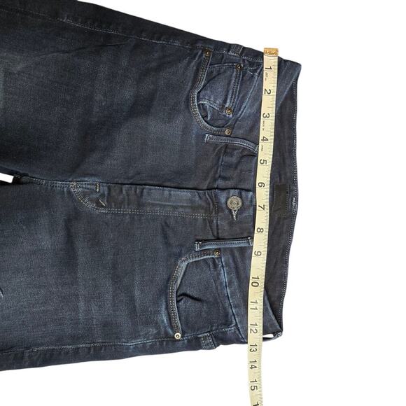 Mother Denim High Waisted Looker Ankle Fray Jeans in Last Call size: 24 - Picture 4 of 7